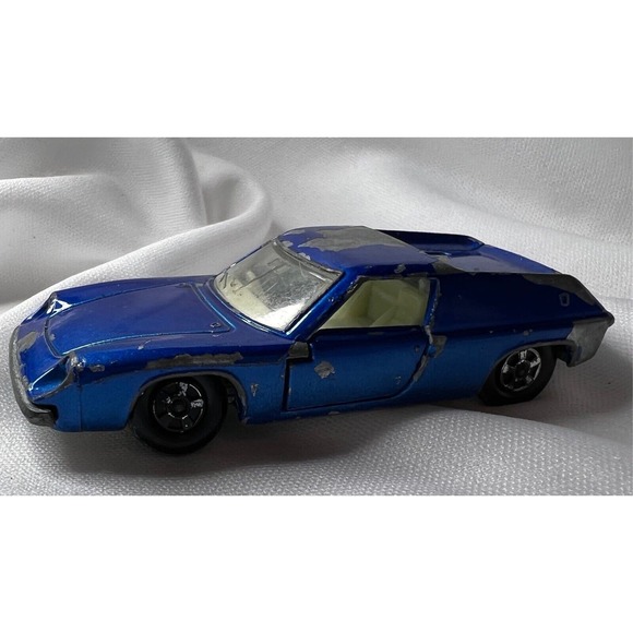 MATCHBOX SUPERFAST No5 LOTUS EUROPA 1969 BLUE (A) LESNEY ENGLAND - Picture 1 of 7